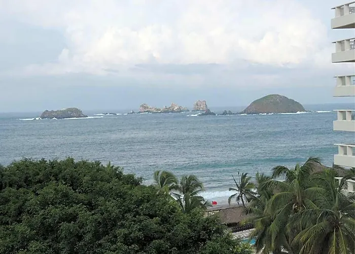 Departamento 522 Con Playa Dentro De En Ixtapa Hotel